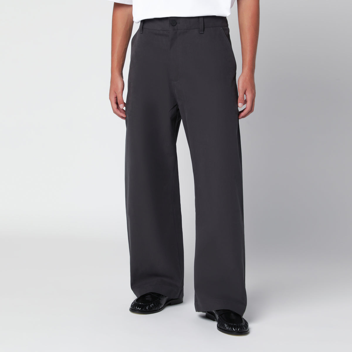 Jeans Minard marrone in cotone