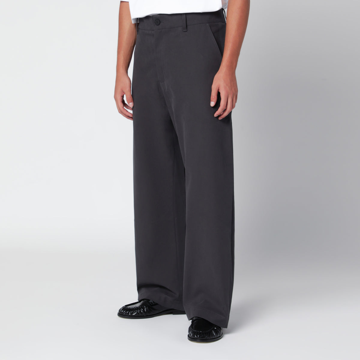 Jeans Minard marrone in cotone