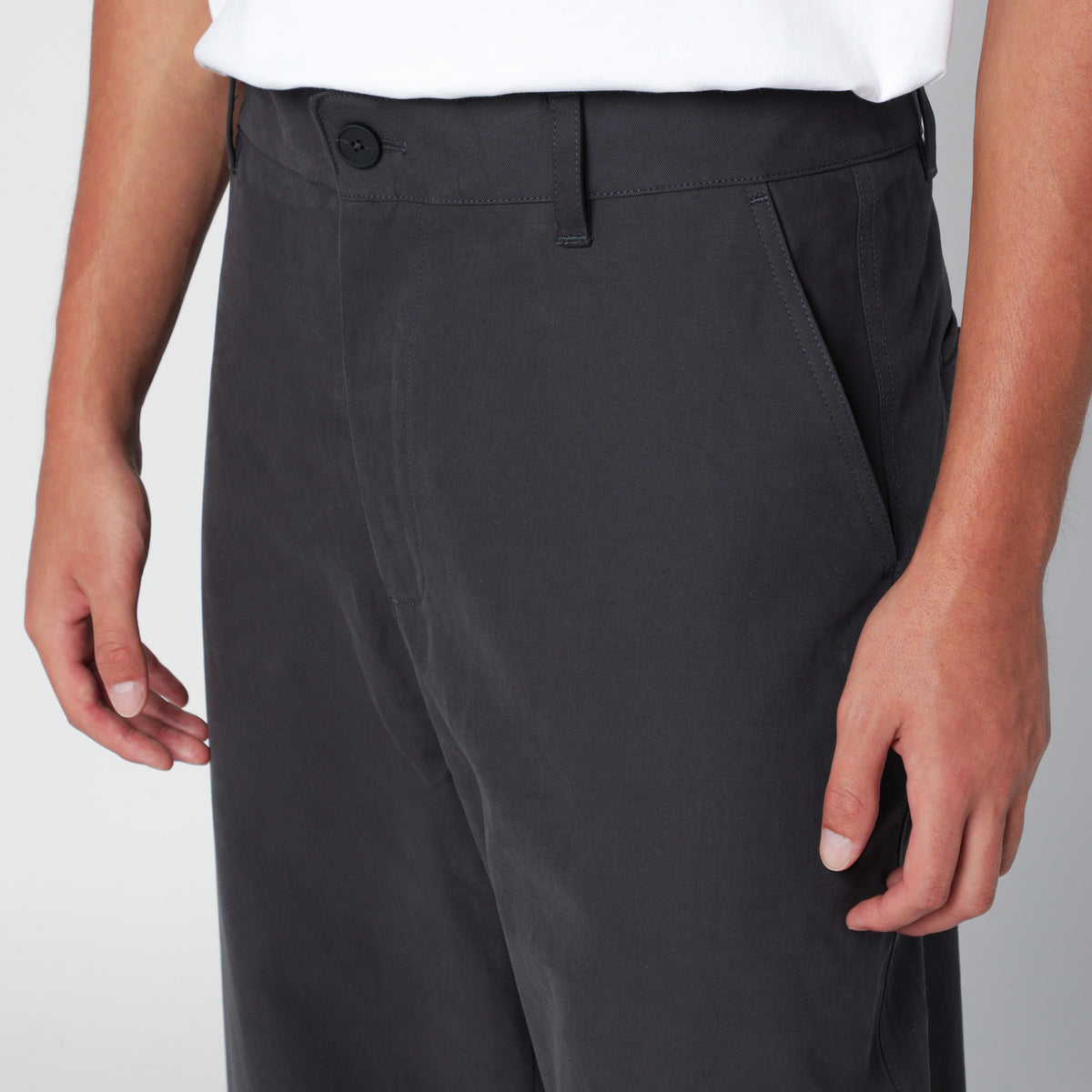 Jeans Minard marrone in cotone