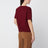 Mini Andre Wine 21 T-Shirt aus Kaschmir