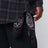 Plaid wool shirt jacket