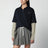 Blue/Olive cotton jersey polo shirt