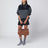 Sweatshirt with zip anthracite/blue