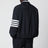 Lightweight navy blue zip-up jacket