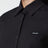 Camicia nera in popeline stretch