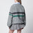 Oversize-Blouson aus Tech-Seide in Graphit