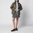 Doudoune mi-longue vert militaire en ripstop