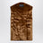 Gilet zippé en polaire marron
