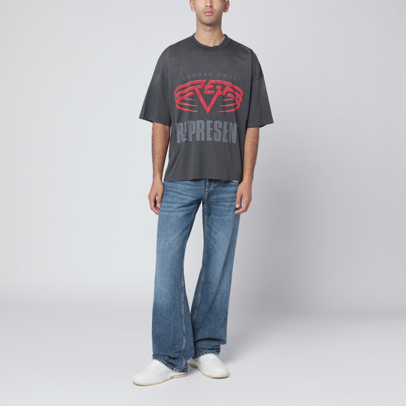 Reversible Living Legacy Tour T-shirt in grey