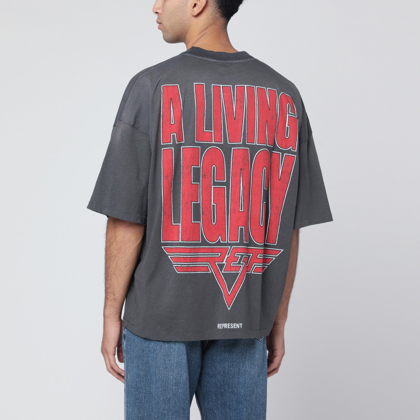 Reversible Living Legacy Tour T-shirt in grey