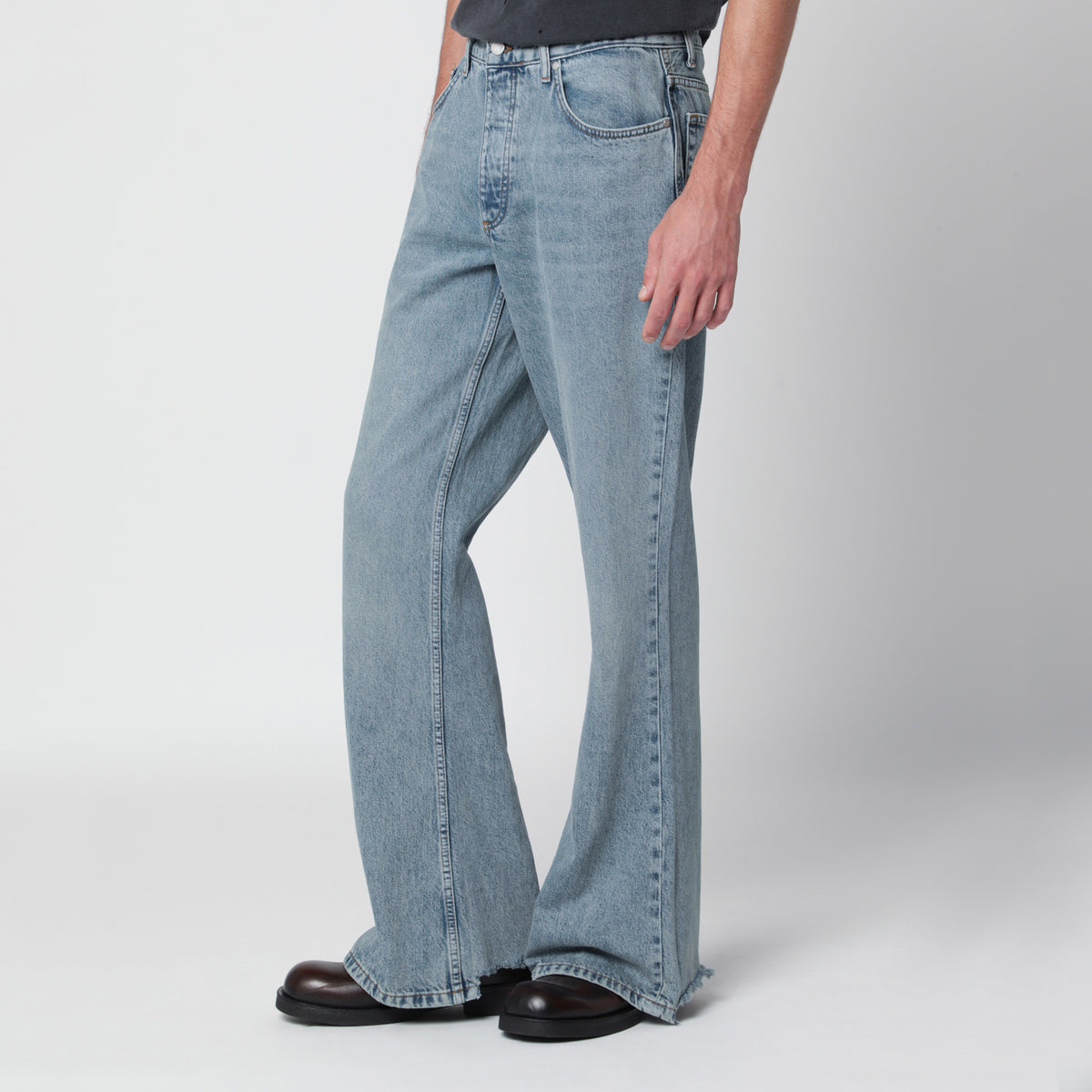 Jeans blu in denim
