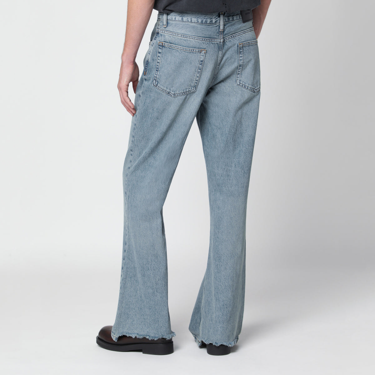 Jeans blu in denim