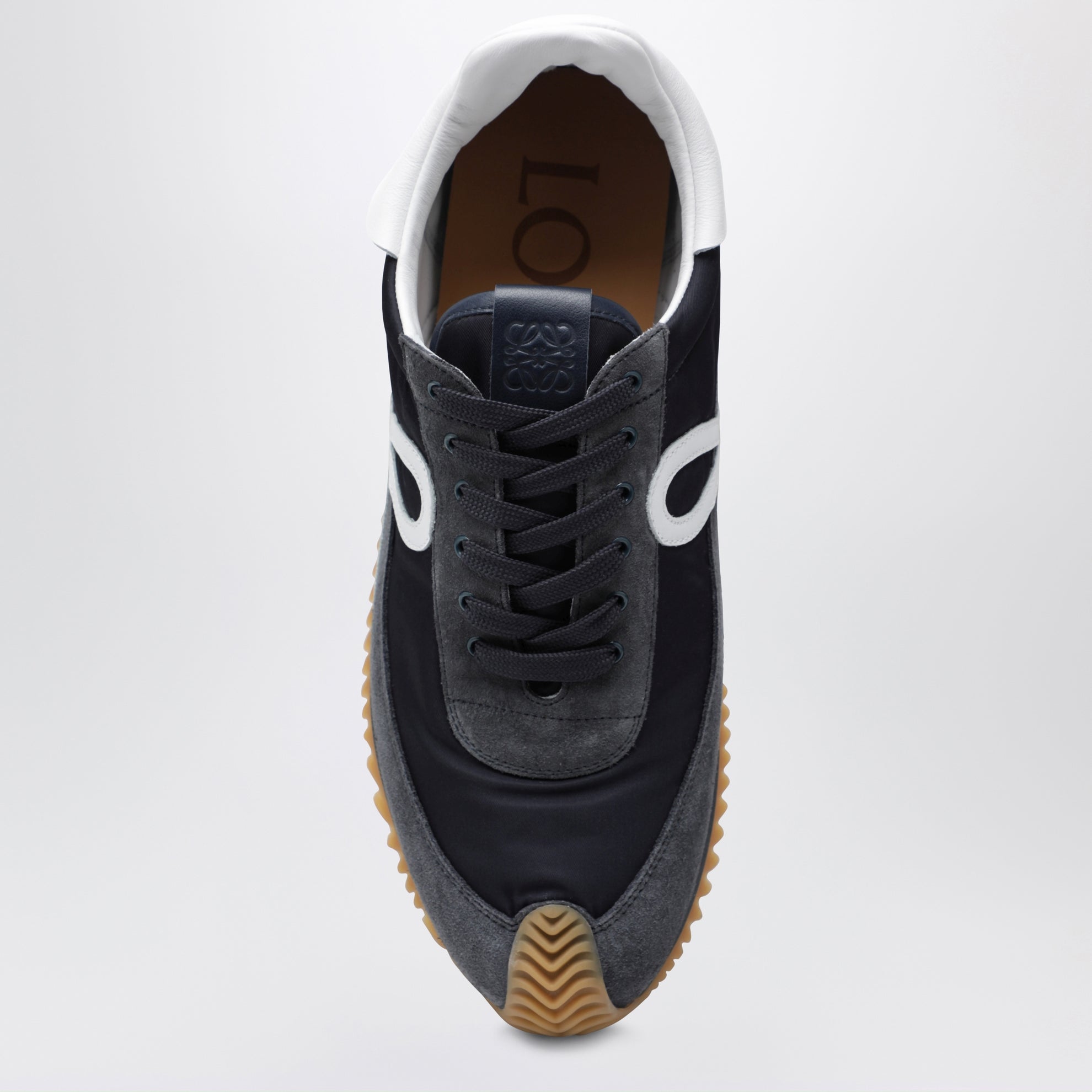 SchnürSneakers Flow Runner 2.0 aus Nylon und Wildleder