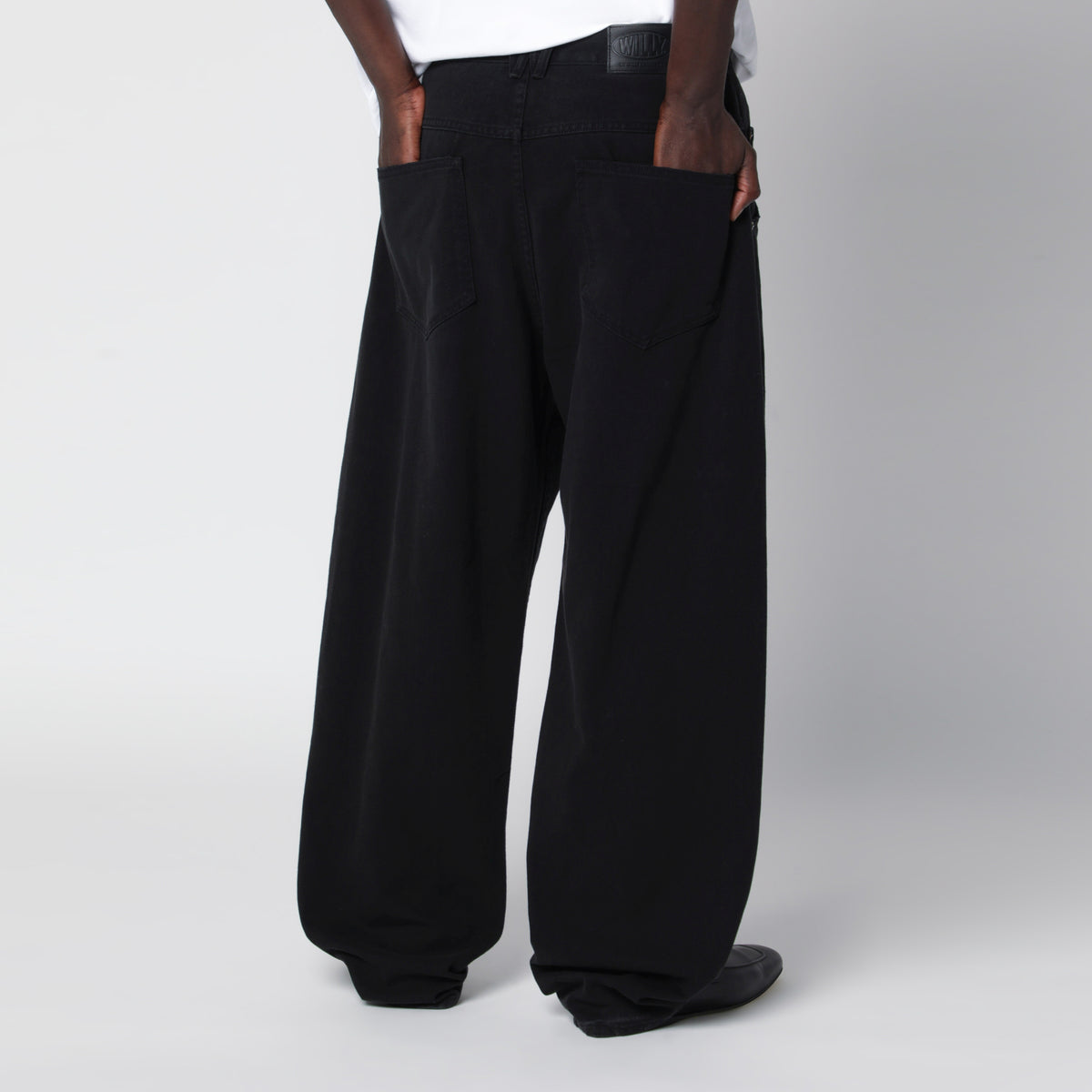 True Bad Boy Black Cotton Denim Jeans