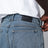 Blue denim flared jeans