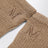 Gants longs en cachemire camel