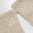 Gants longs beige chiné en cachemire