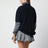 Maglia in lana e cashmere blu