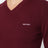 Amaranto V-neck wool sweater