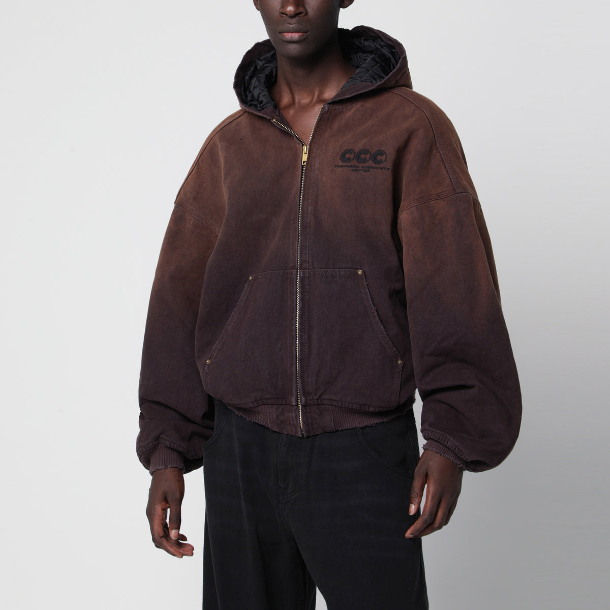 Brown cotton Juggernaut jacket