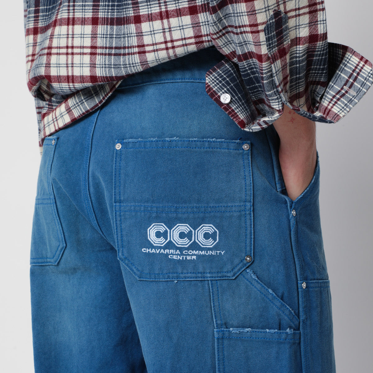 Jean Carpenter bleu en coton