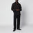 Black trousers in wool blend