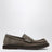 Mocassins dark taupe en daim