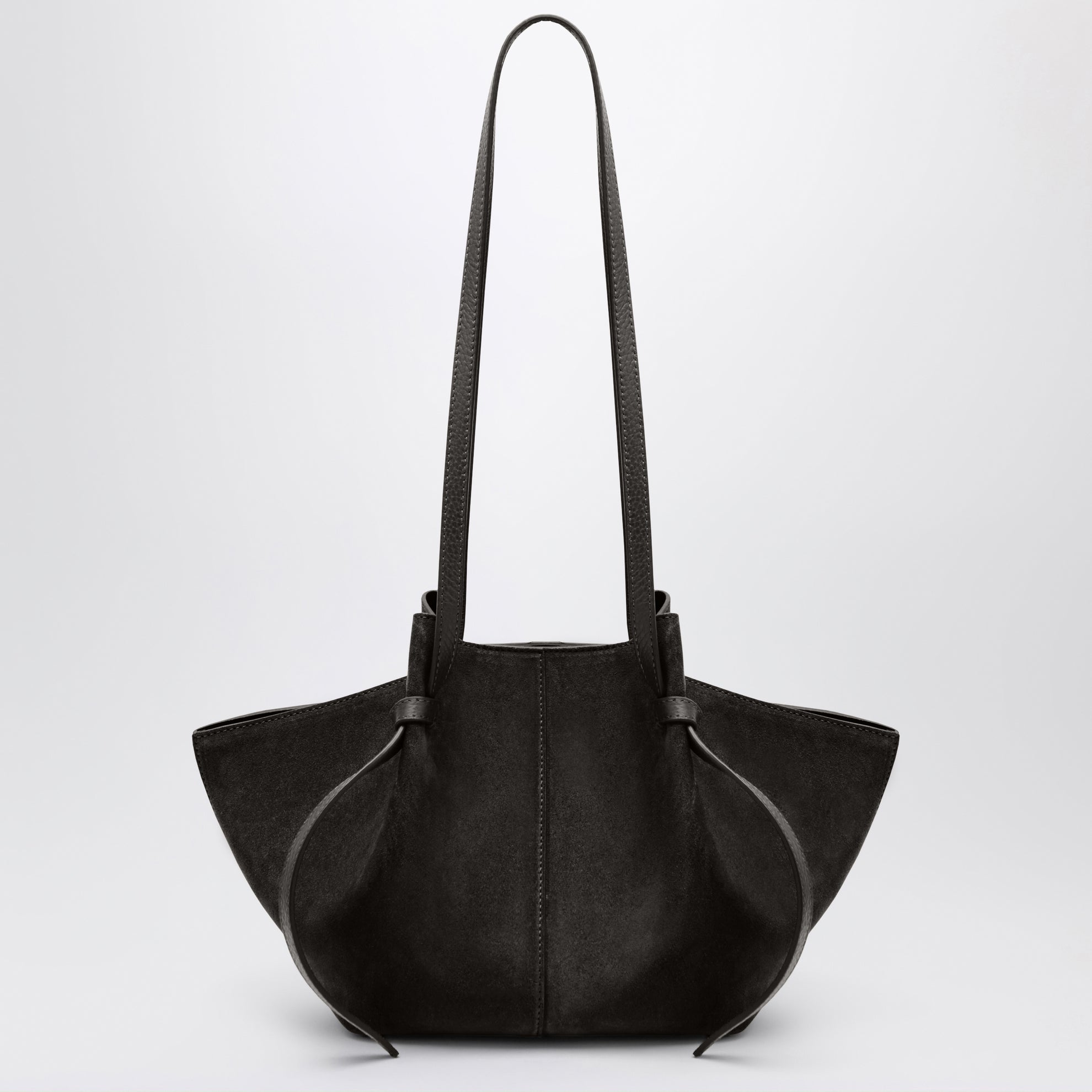 Mochi Bag in Ganache Suede Leather