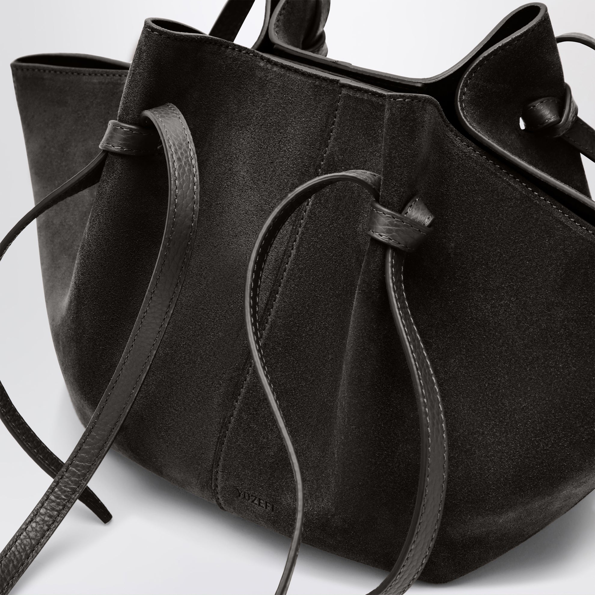 Mochi Bag in Ganache Suede Leather