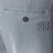 Garment-dyed cotton twill trousers in steel