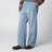 Pantalone tinto capo in twill di cotone Astrale
