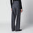 Grey wool-blend trousers