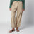 Pantaloni in gabardine beige