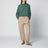 Pantaloni in gabardine beige