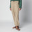 Pantaloni in gabardine beige
