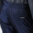 Pantaloni a zampa cobalto in poliammide