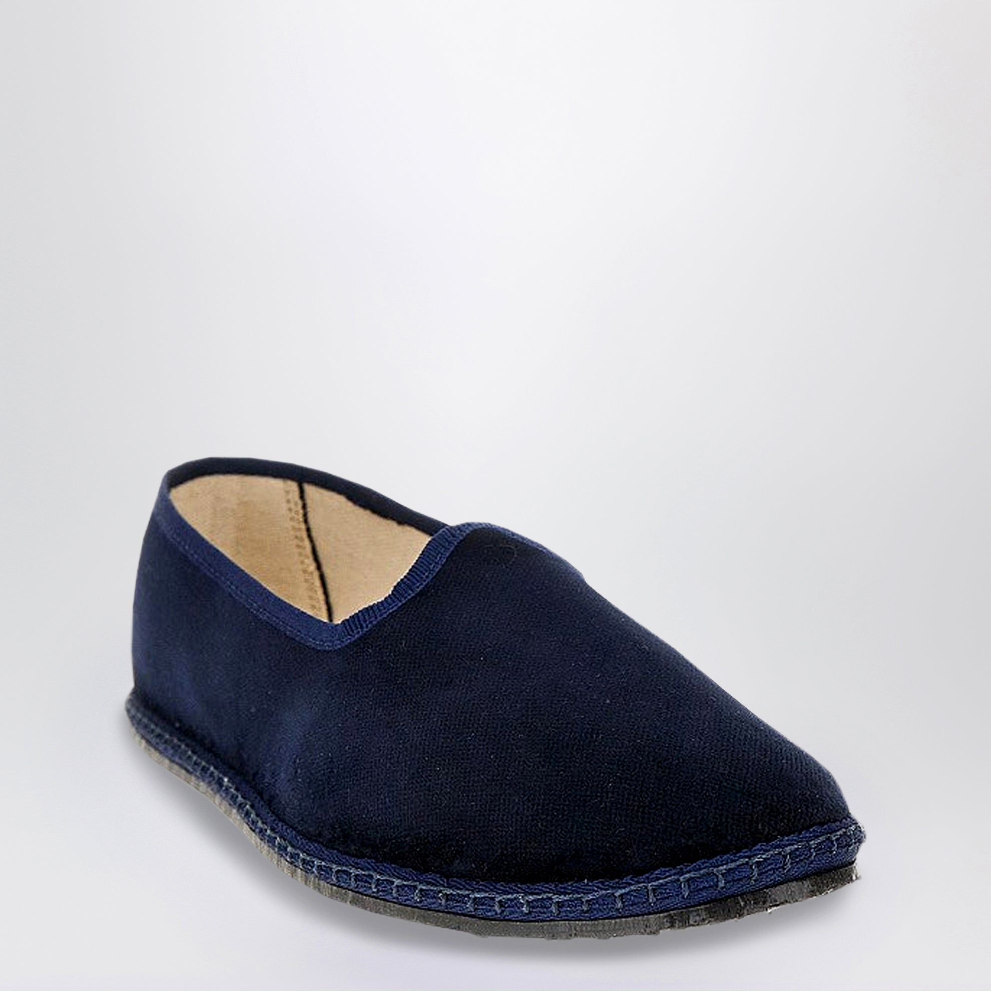 Friulane in blue velvet