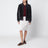 Blouson grigio in montone e maglia