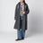 Slate Mantel aus Gewebe in Shearling-Optik