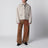 Short beige cotton trench coat