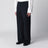 Pantalone gessato in misto lana