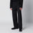 Schwarze Hose aus Wollmischung