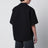 Waylon black cotton poplin shirt