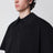 Waylon black cotton poplin shirt