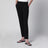 Schwarze Stretch-Baumwollhose
