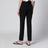 Schwarze Stretch-Baumwollhose