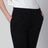Schwarze Stretch-Baumwollhose