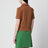 Polo couleur cannelle en jersey technique