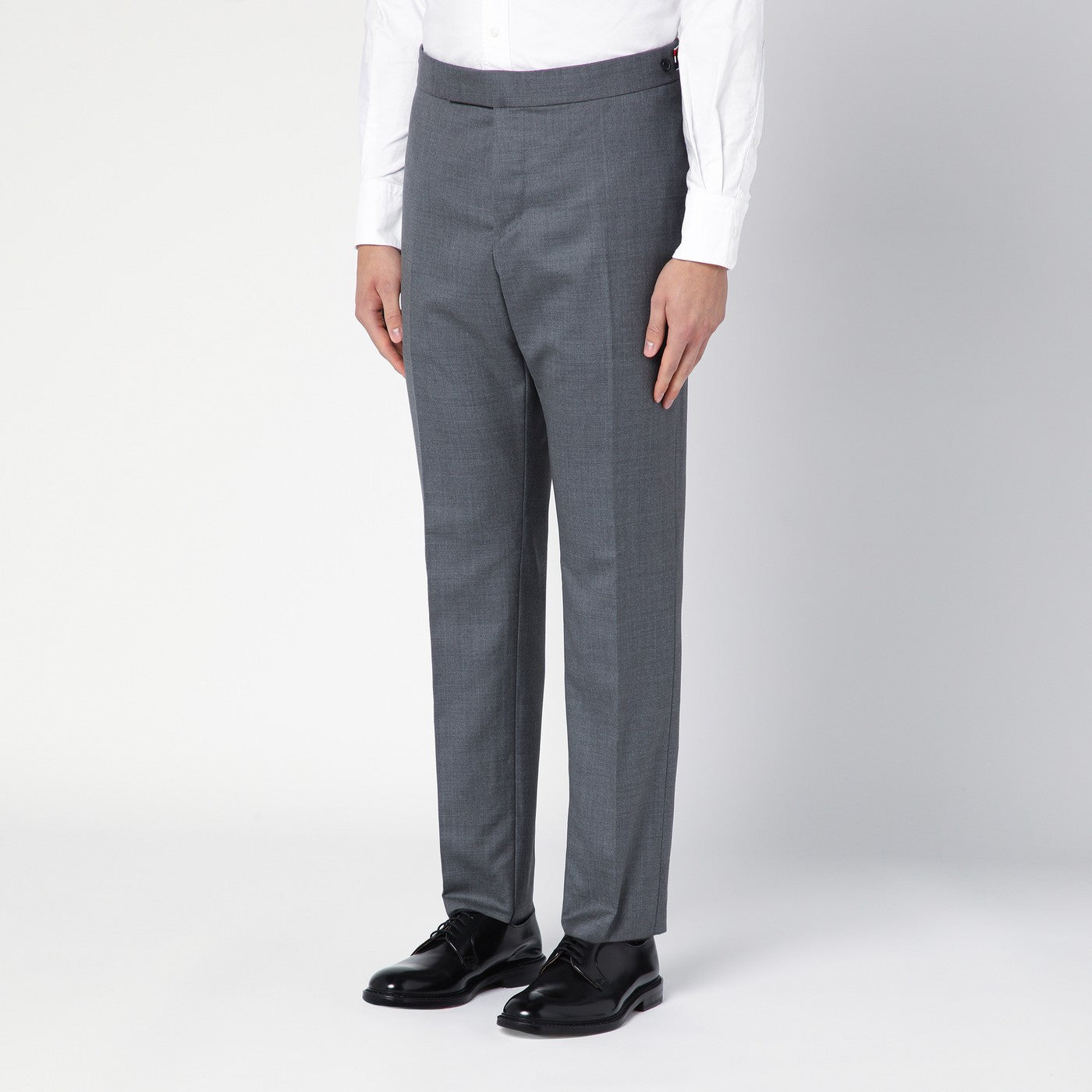 Pantalone grigio in lana