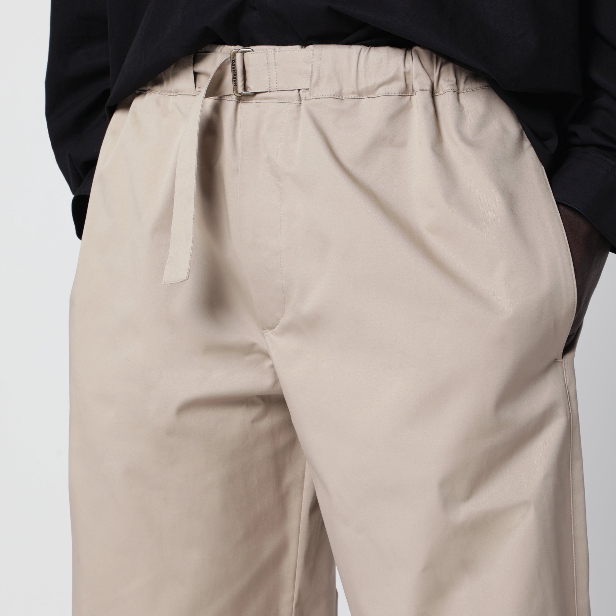 Jordan relaxed fit taupe trousers